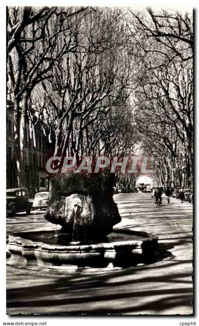 CPSM Aix en provence Fontaine thermale