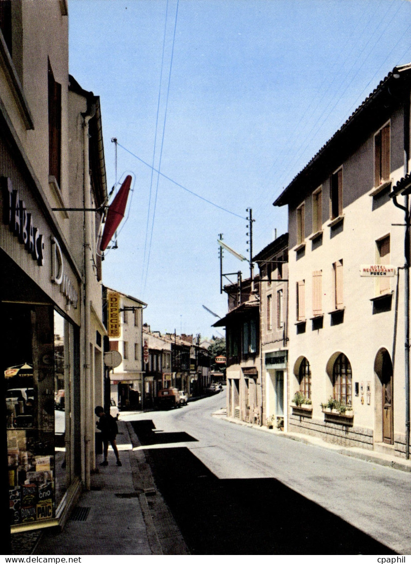 CPSM Alban Rue Principale