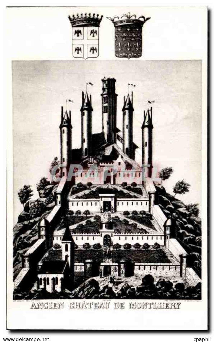 CPSM Ancien chateau de Montlhery