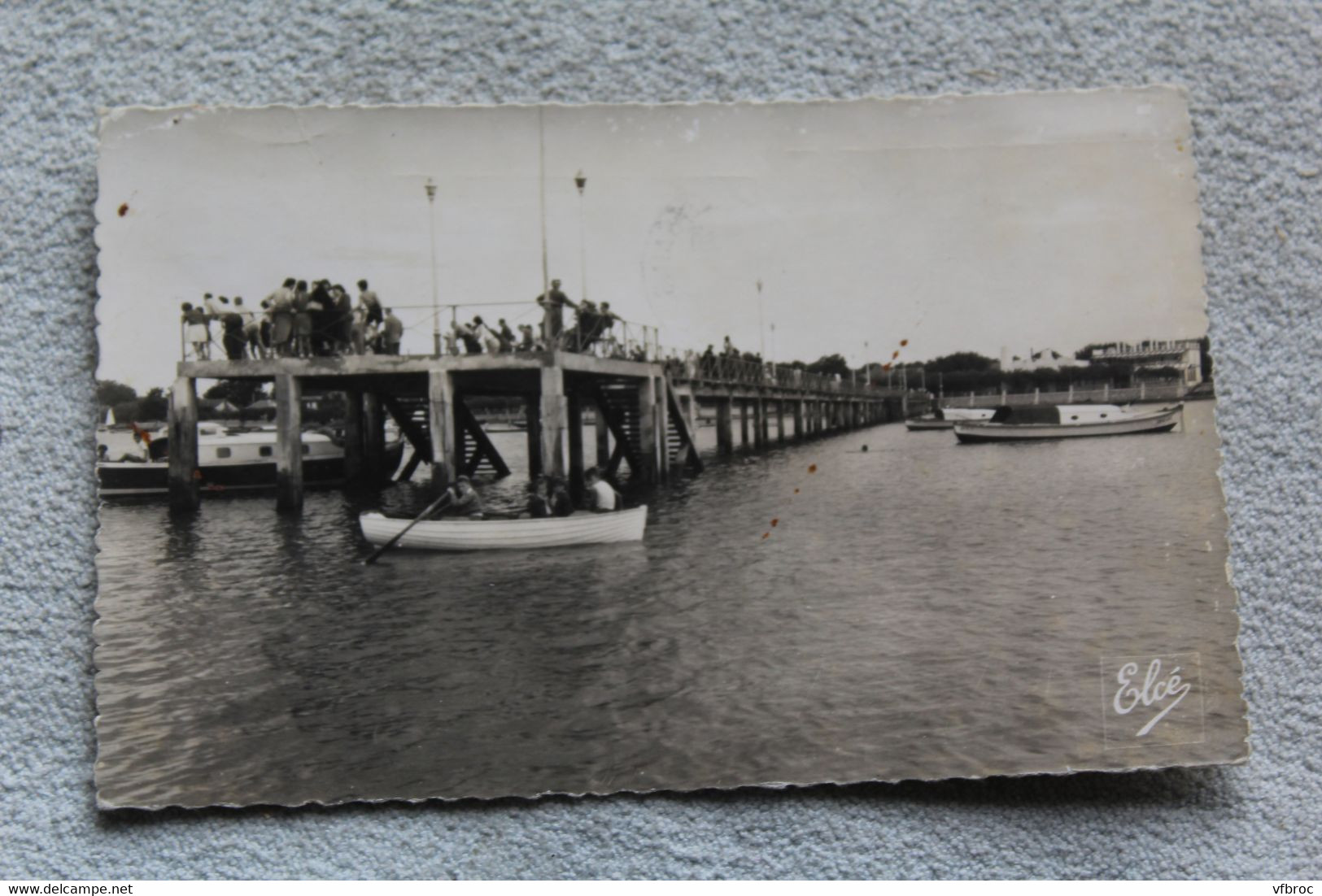 Cpsm, Andernos, la jetée, Gironde 33