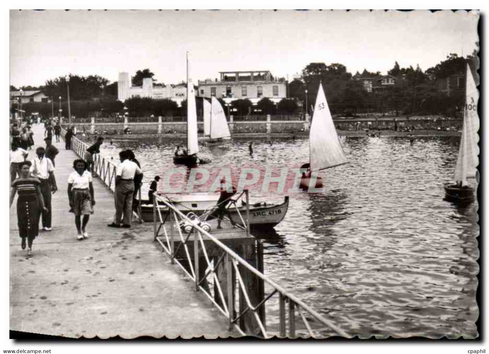CPSM Andernos les Bains La jetee