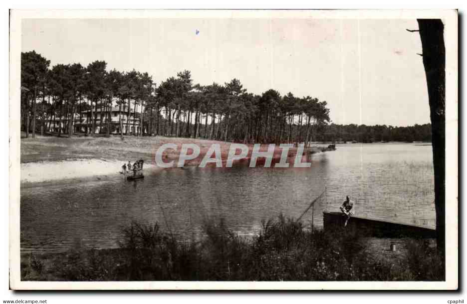 CPSM Anglet Le lac de Ciberta