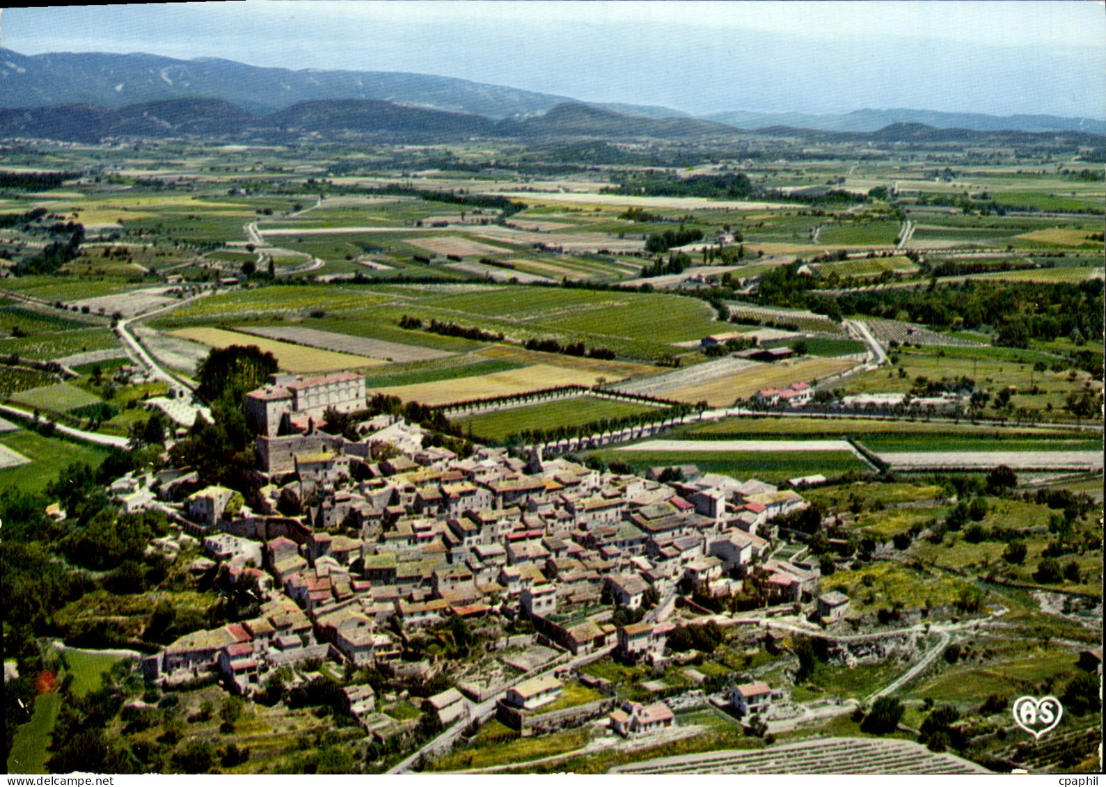 CPSM Ansouis Et Son Chateau Cite Historique