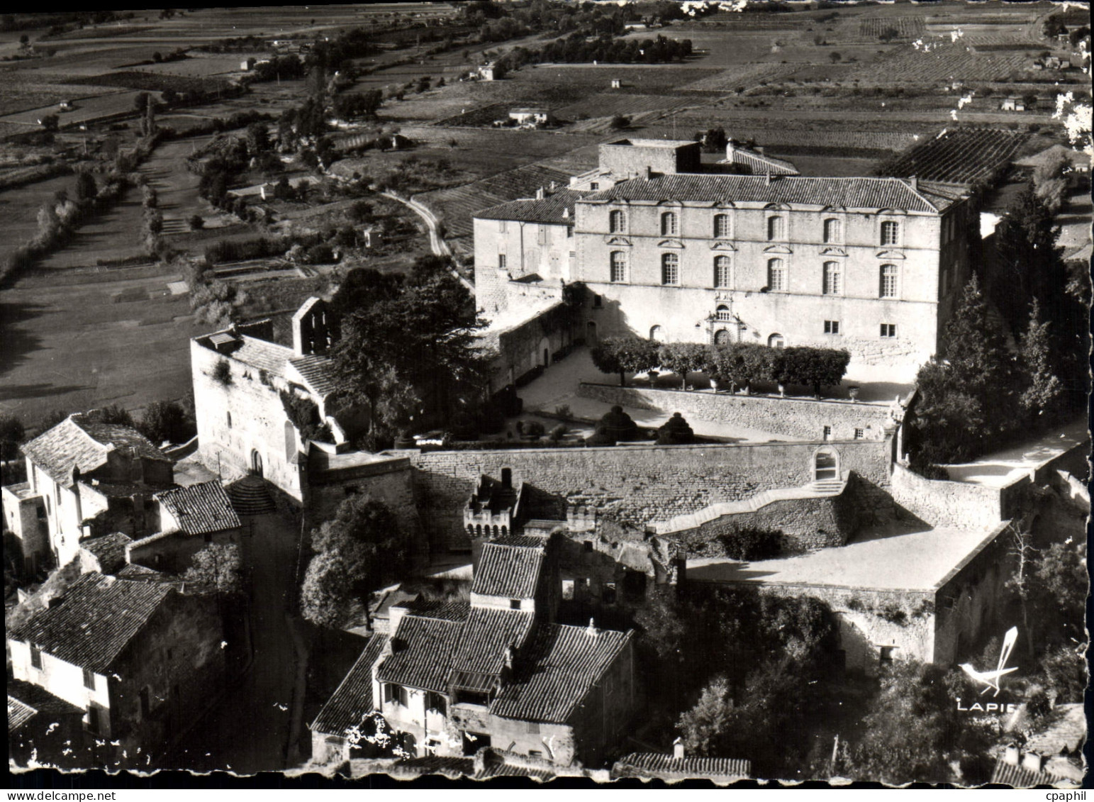 CPSM Ansouis Le Chateau