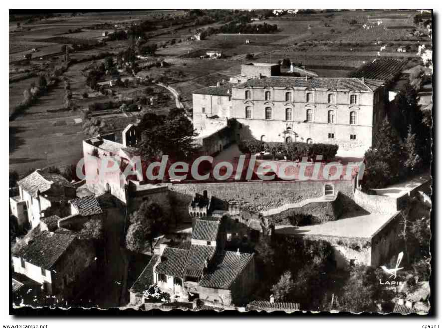 CPSM Ansouis Le Chateau