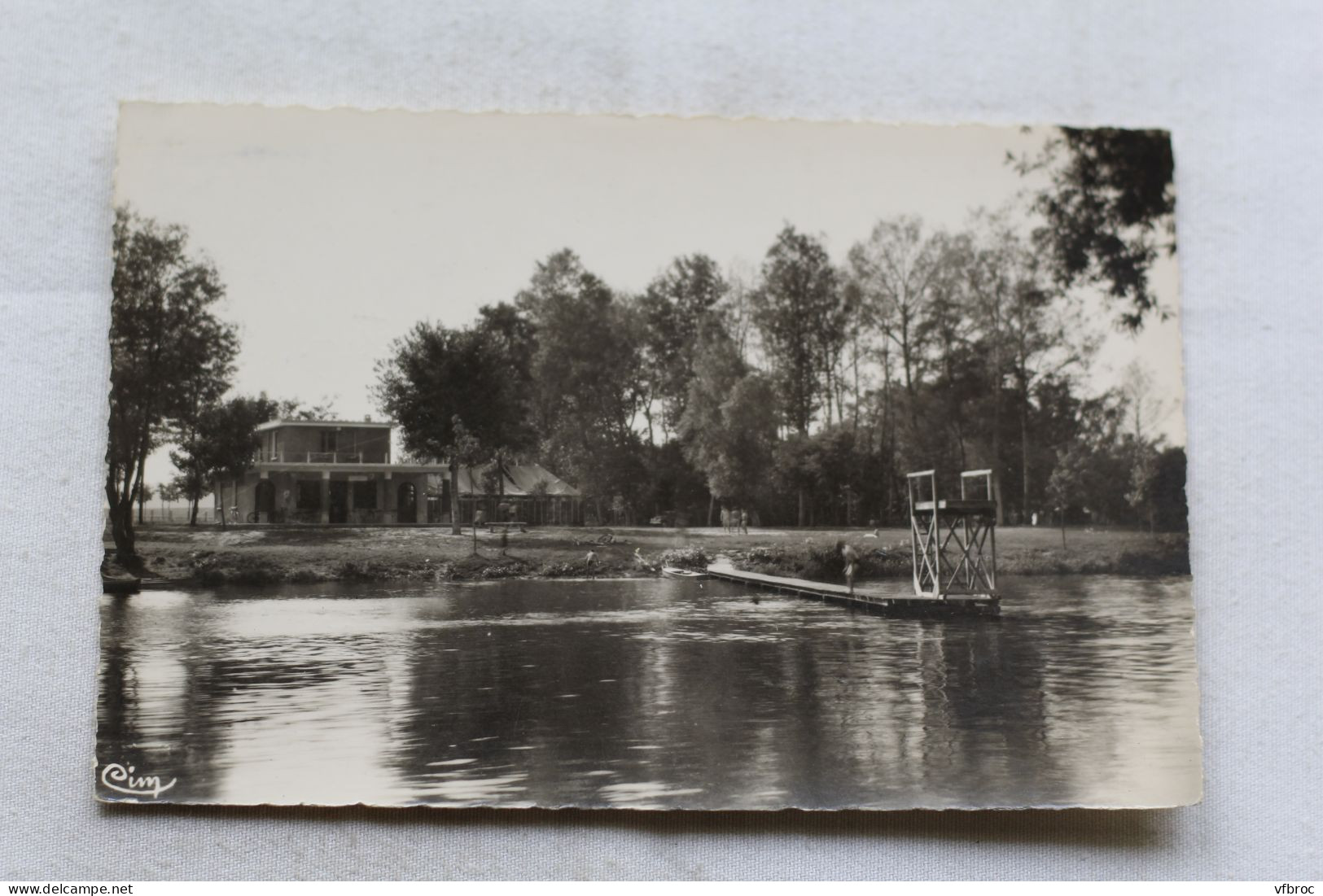 Cpsm, Appoigny, la plage, Yonne 89