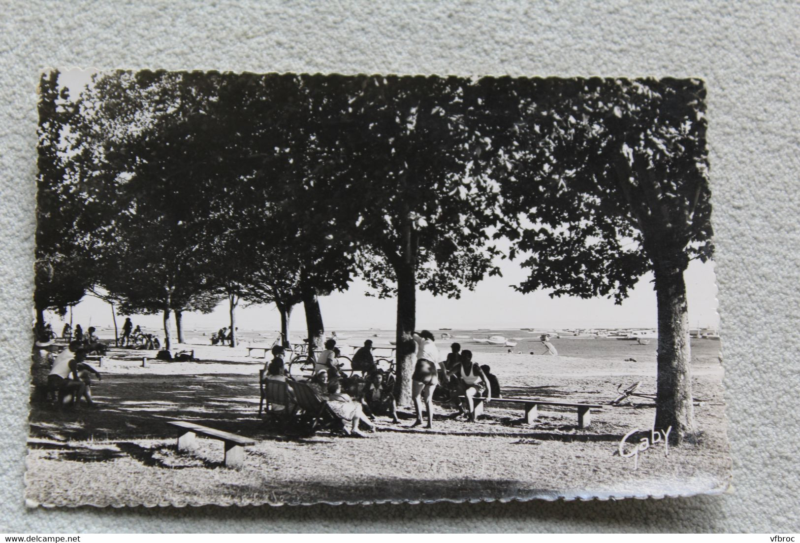 Cpsm, Arès, esplanade du casino, face au port, Gironde 33