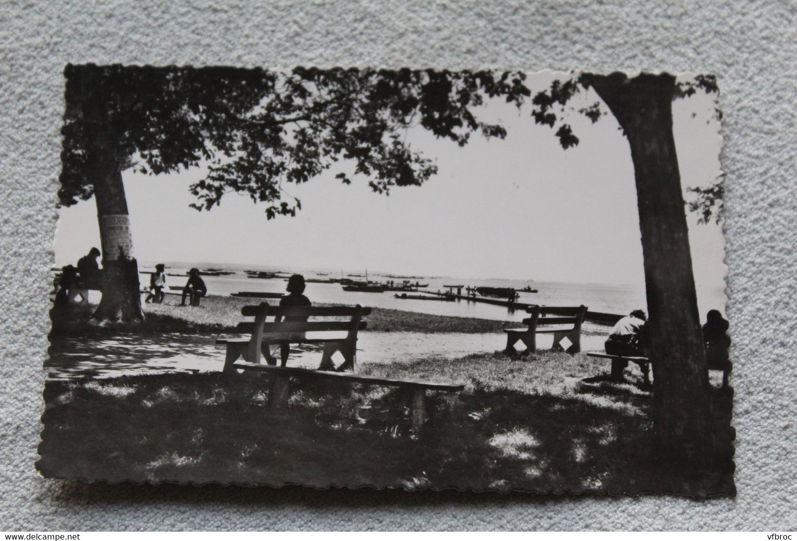 Cpsm, Arès, ombrages et vue sur le bassin, Gironde 33