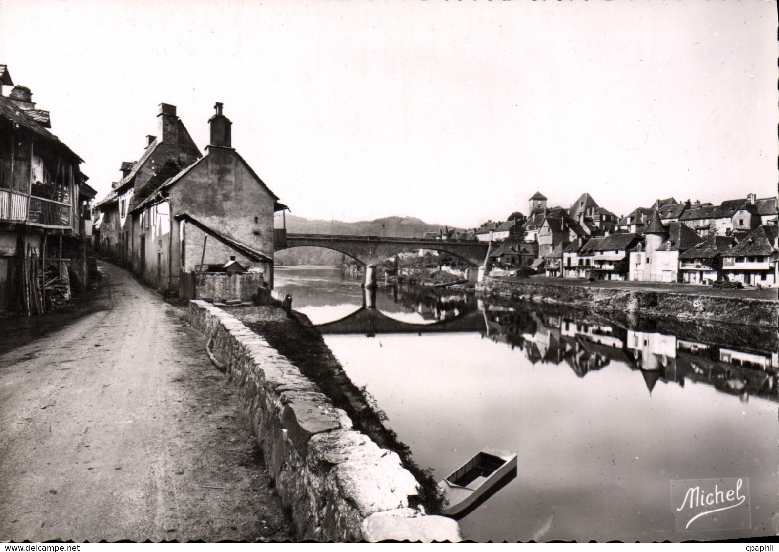 CPSM Argentat Vieilles Maisons Les Quais Le Pont