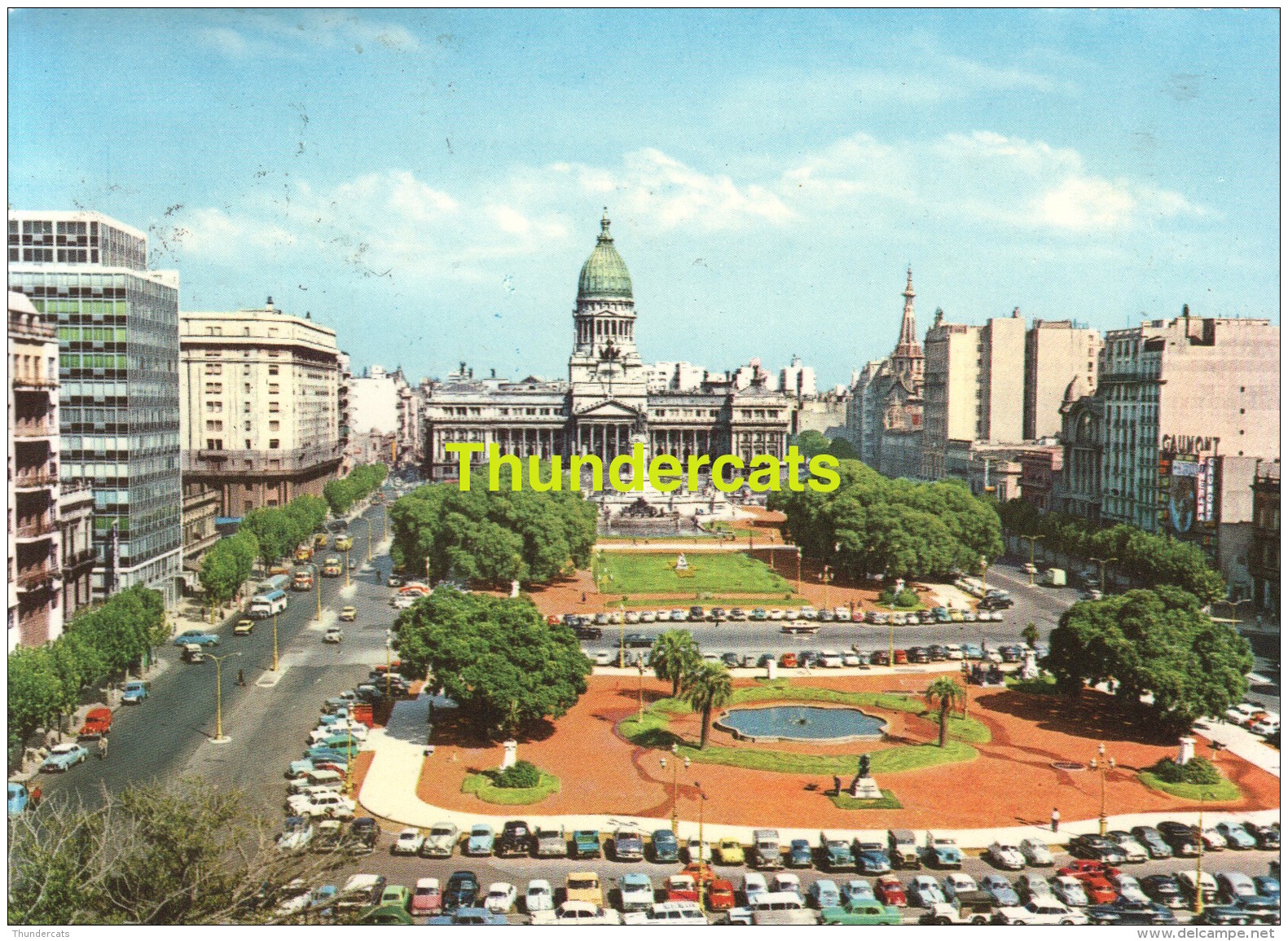 CPSM ARGENTINA ARGENTINE BUENOS AIRES PLAZA CONGRESO
