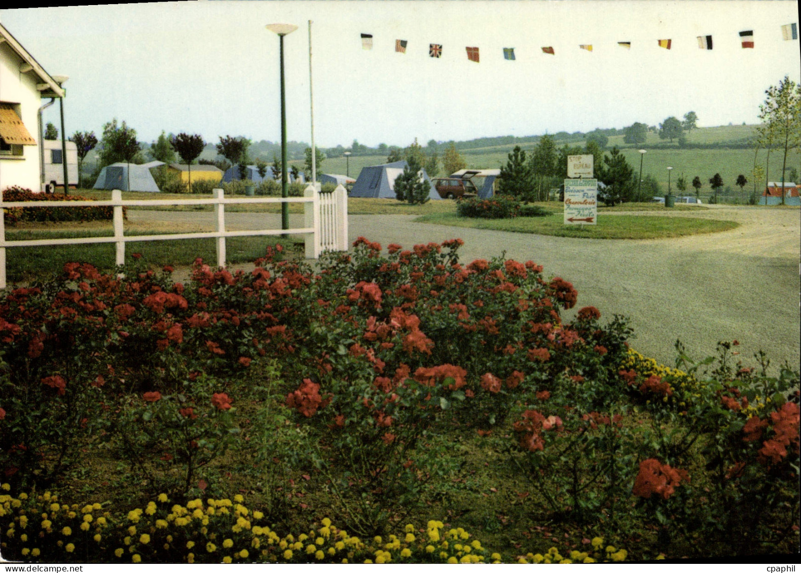 CPSM ARNAY-le-DUC camping