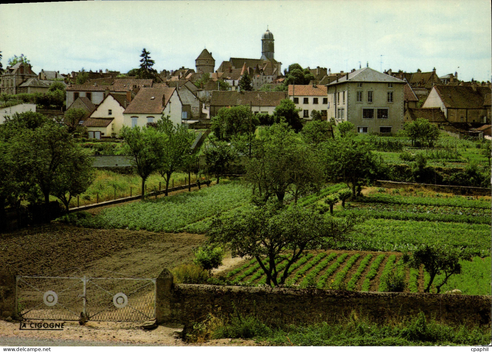 CPSM ARNAY-le-DUC vue générale