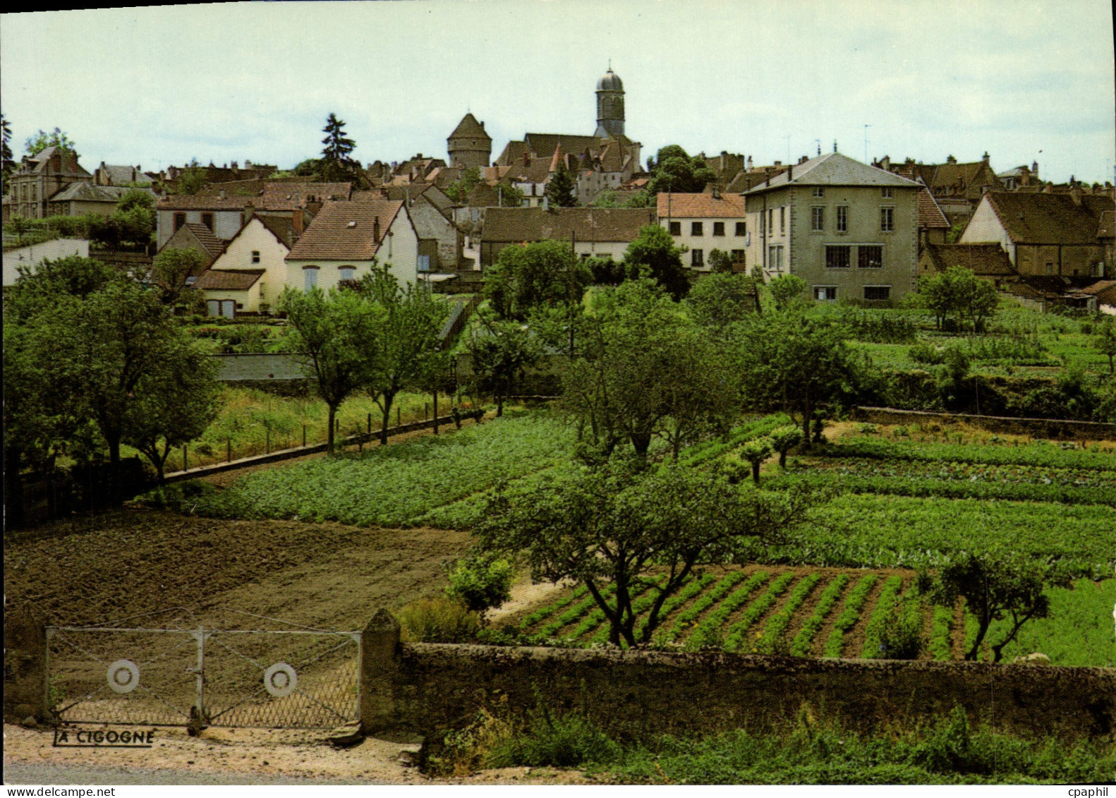 CPSM ARNAY-le-DUC vue générale