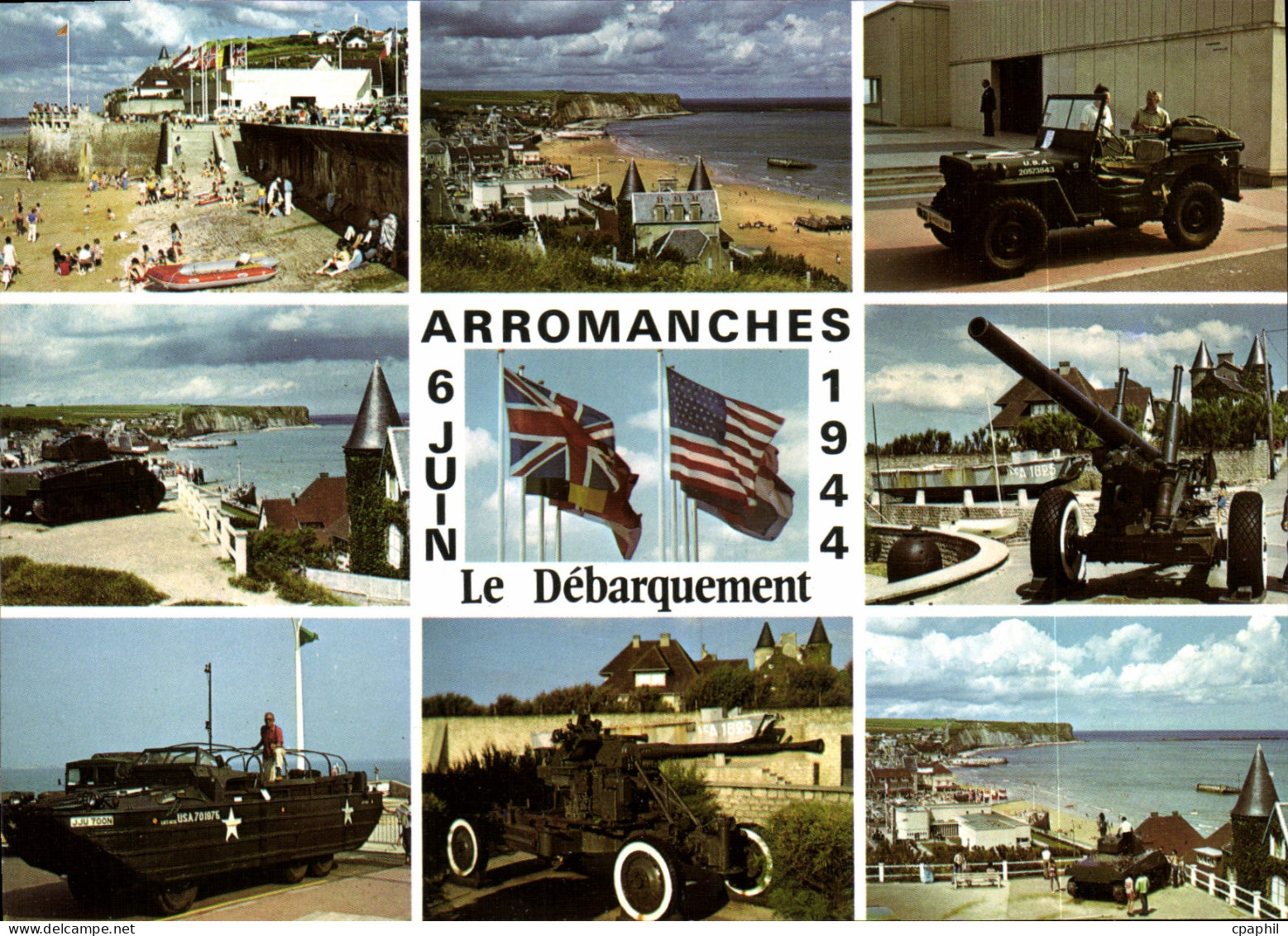 CPSM Arromanches Le Debarquement