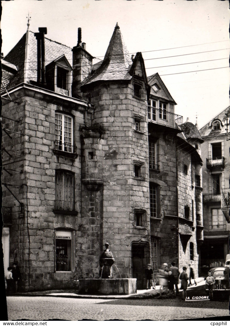 CPSM Aubusson Maison Des Vallenet