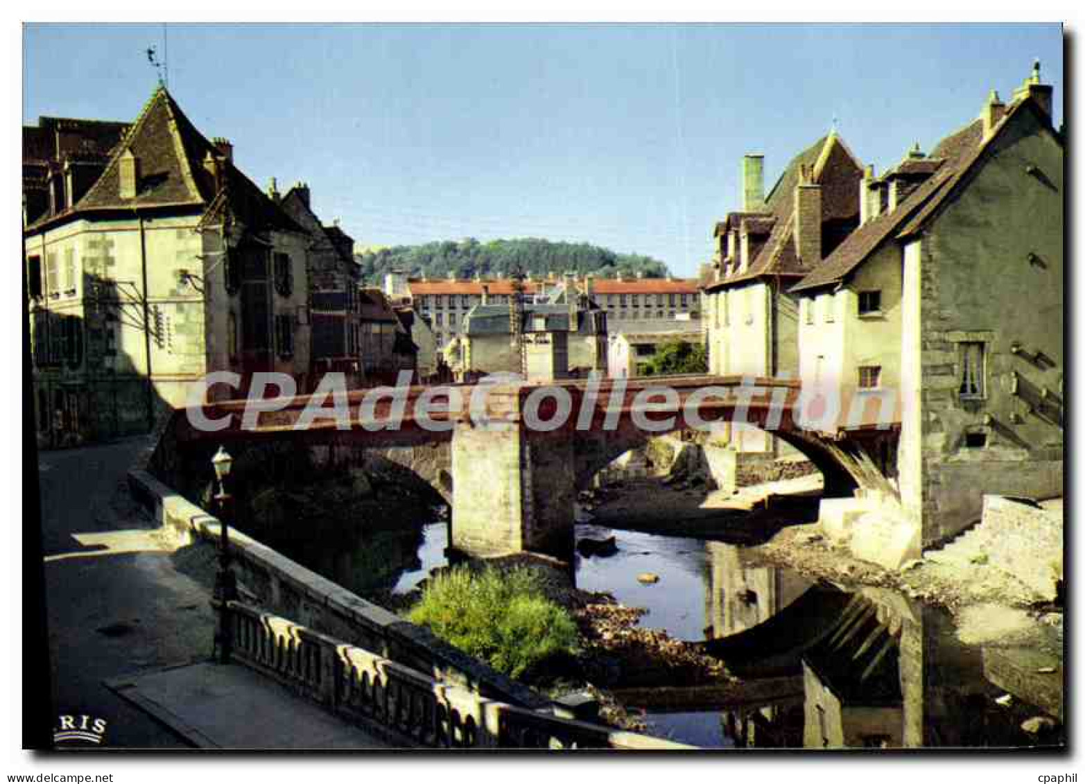 CPSM AUBUSSON pont de la terrade