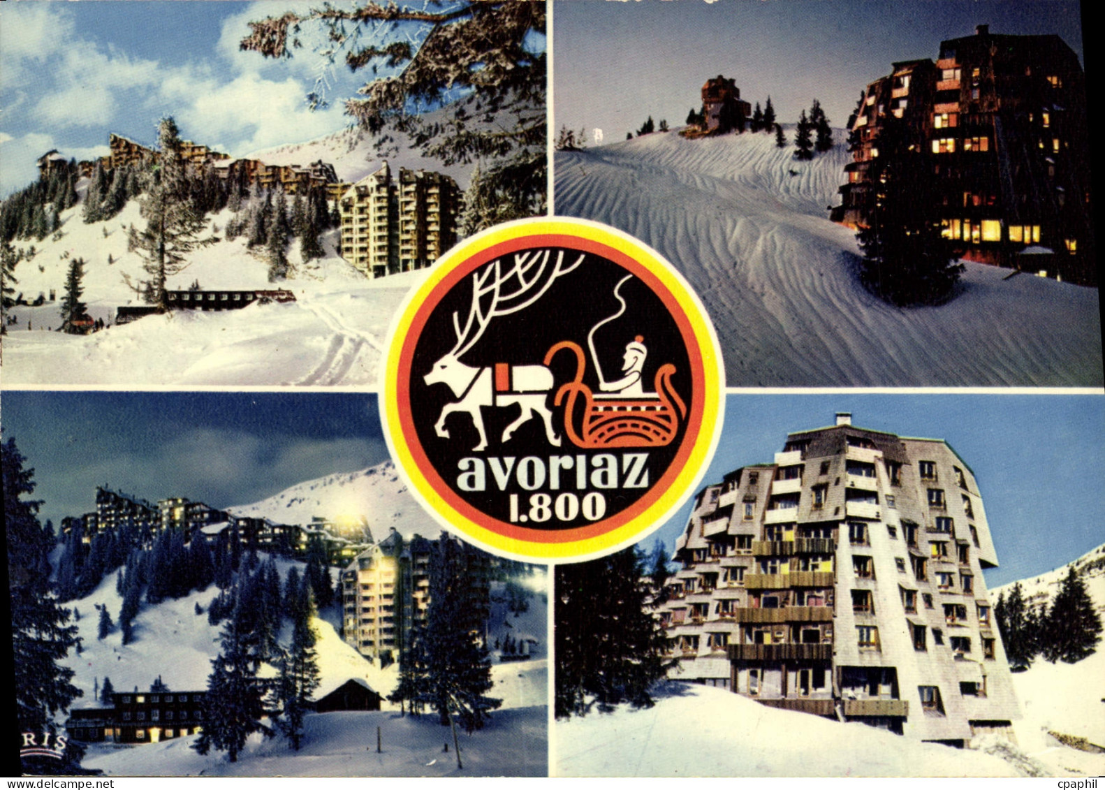 CPSM Avoriaz La Seule Station Francaise Sans Voiture