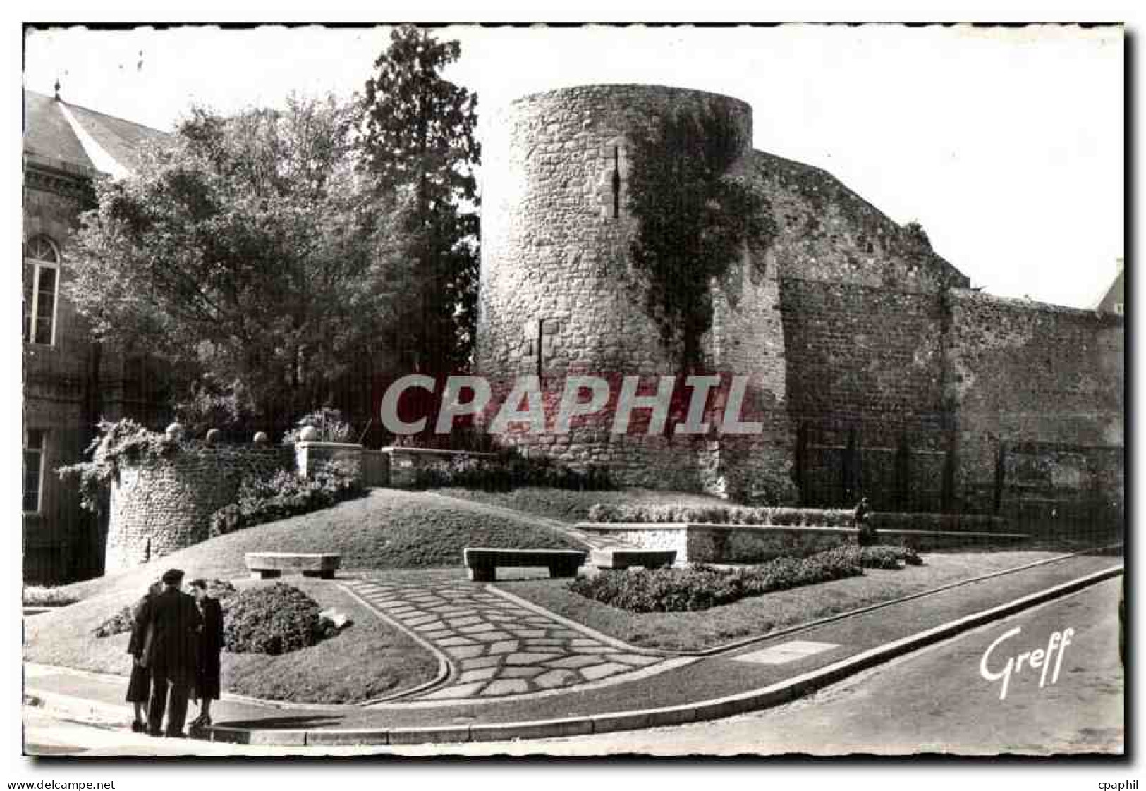 CPSM Avranches le donjon