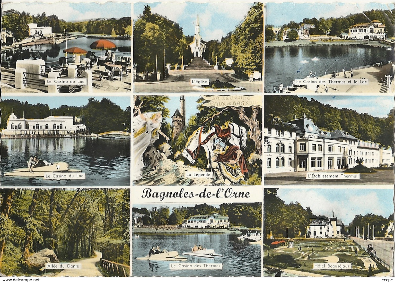 CPSM Bagnoles-de-L'Orne vues multiples