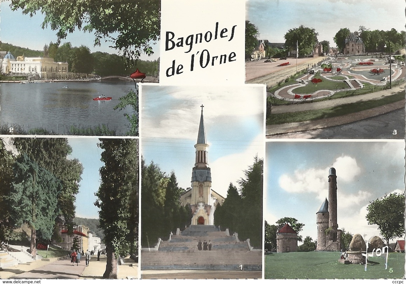 CPSM Bagnoles-de-L'Orne vues multiples