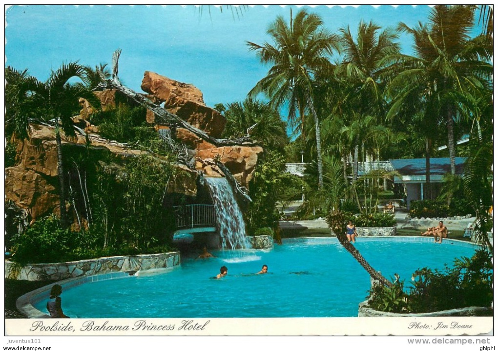 CPSM Bahamas-Poolside-Bahama Princess hotel    L1954