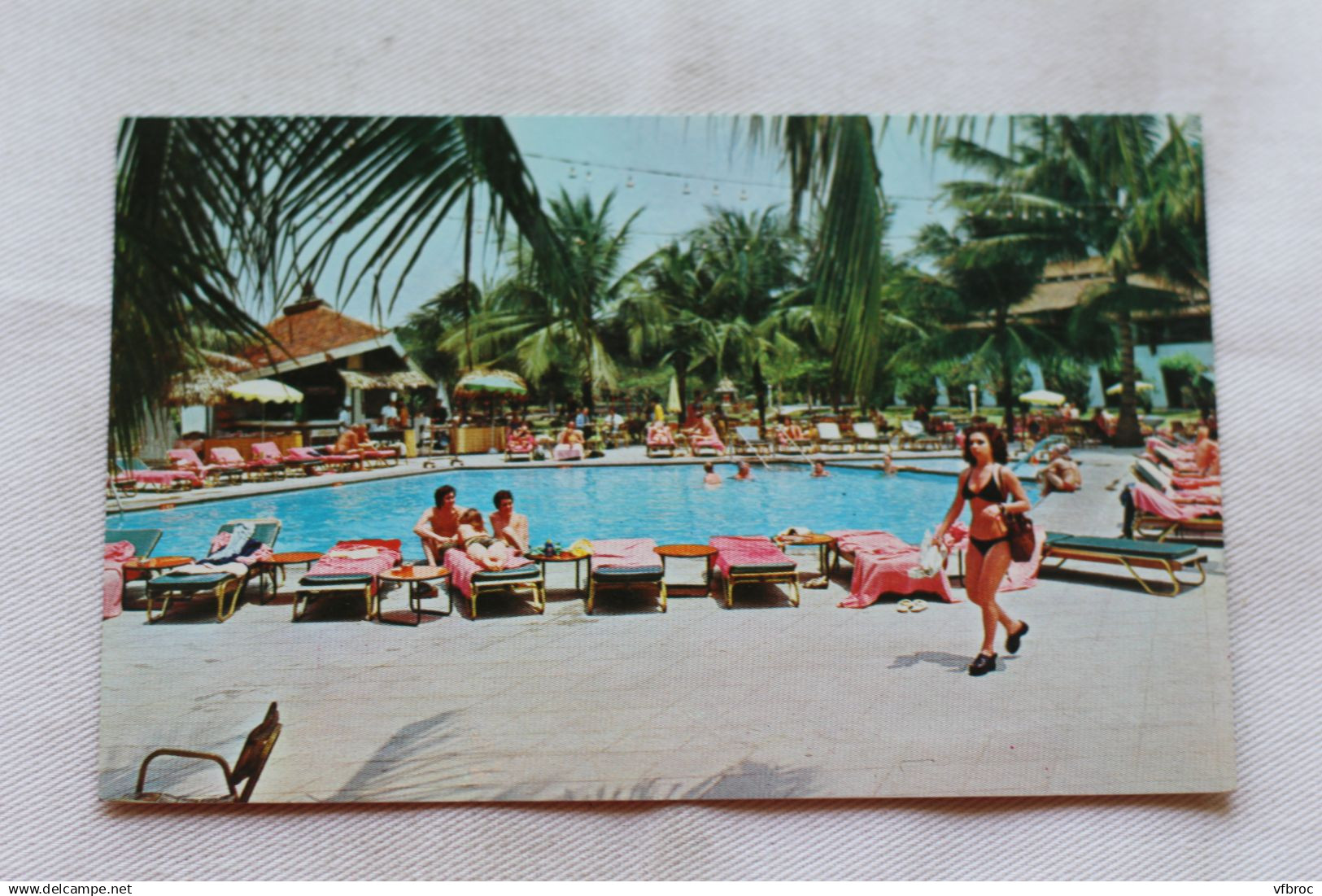 Cpsm, Bangkok, hotel Siam, poolside, Thaïlande