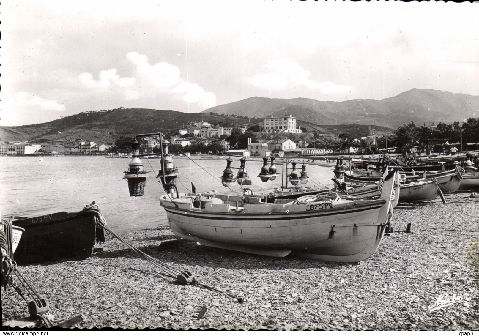 CPSM Banyuls Sur Mer Les Barques Equipees lamparo