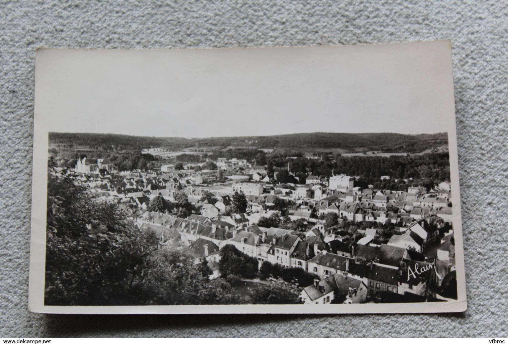 Cpsm, Bar sur Seine, vue panoramique, Aube 10