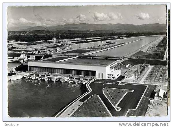 cpsm BARRAGE DE VOGELGRUN N°7 lapie