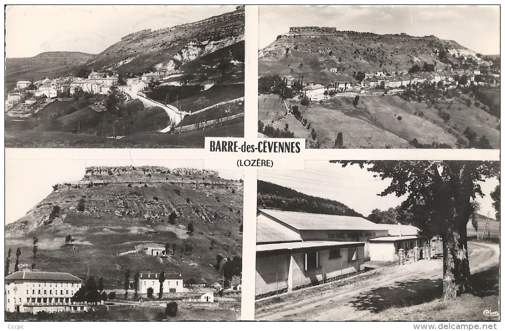 CPSM Barre-des-Cévennes vues multiples