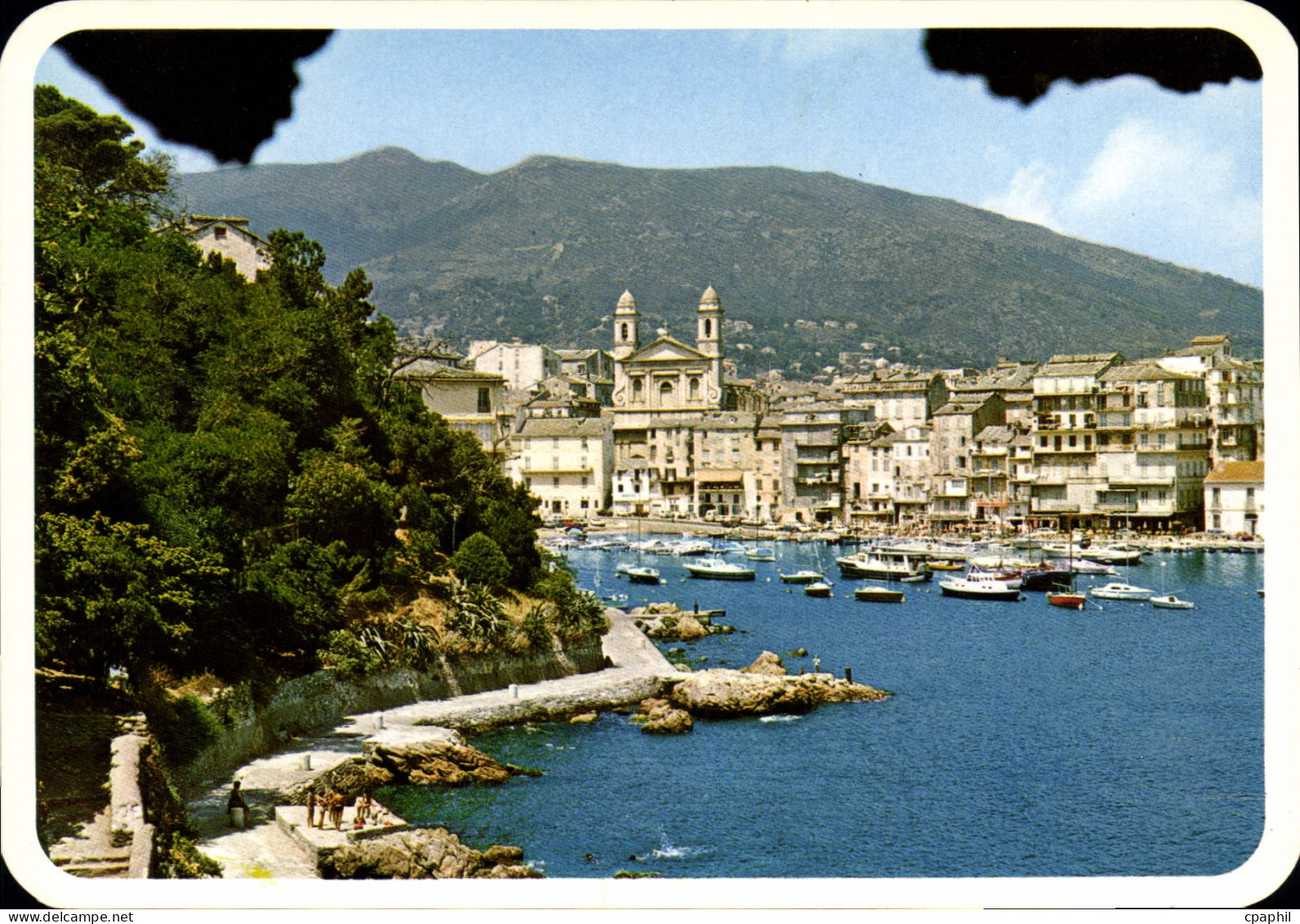 CPSM Bastia Le Vieux Port