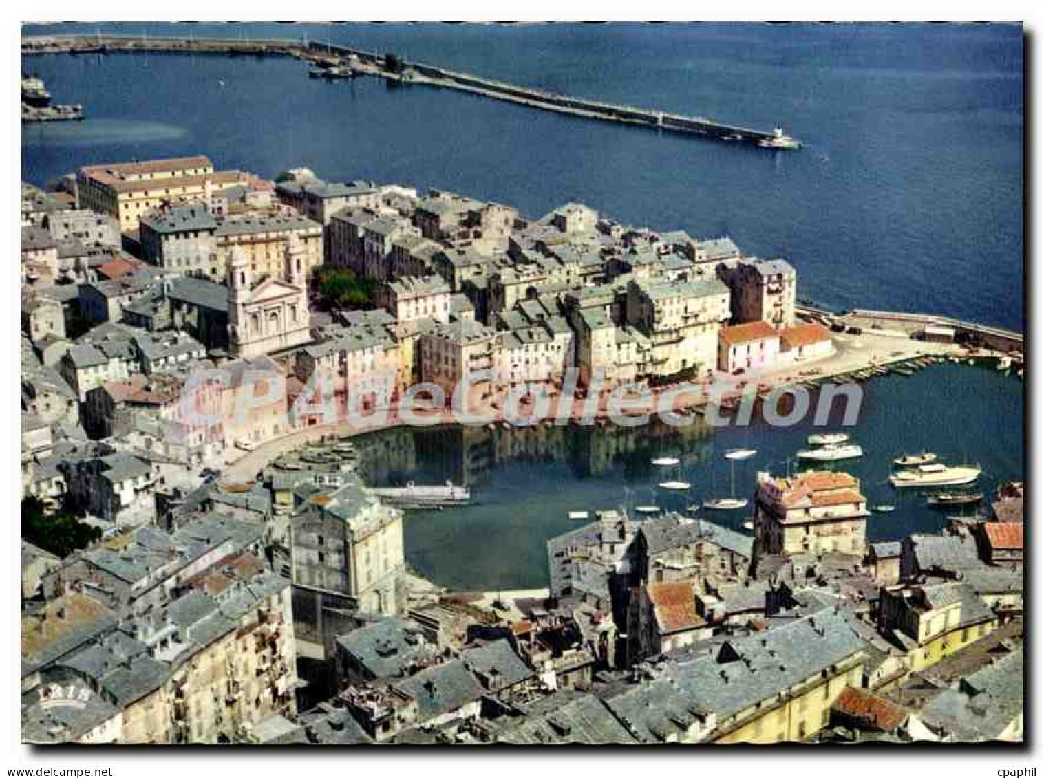 CPSM Bastia Le Vieux Port