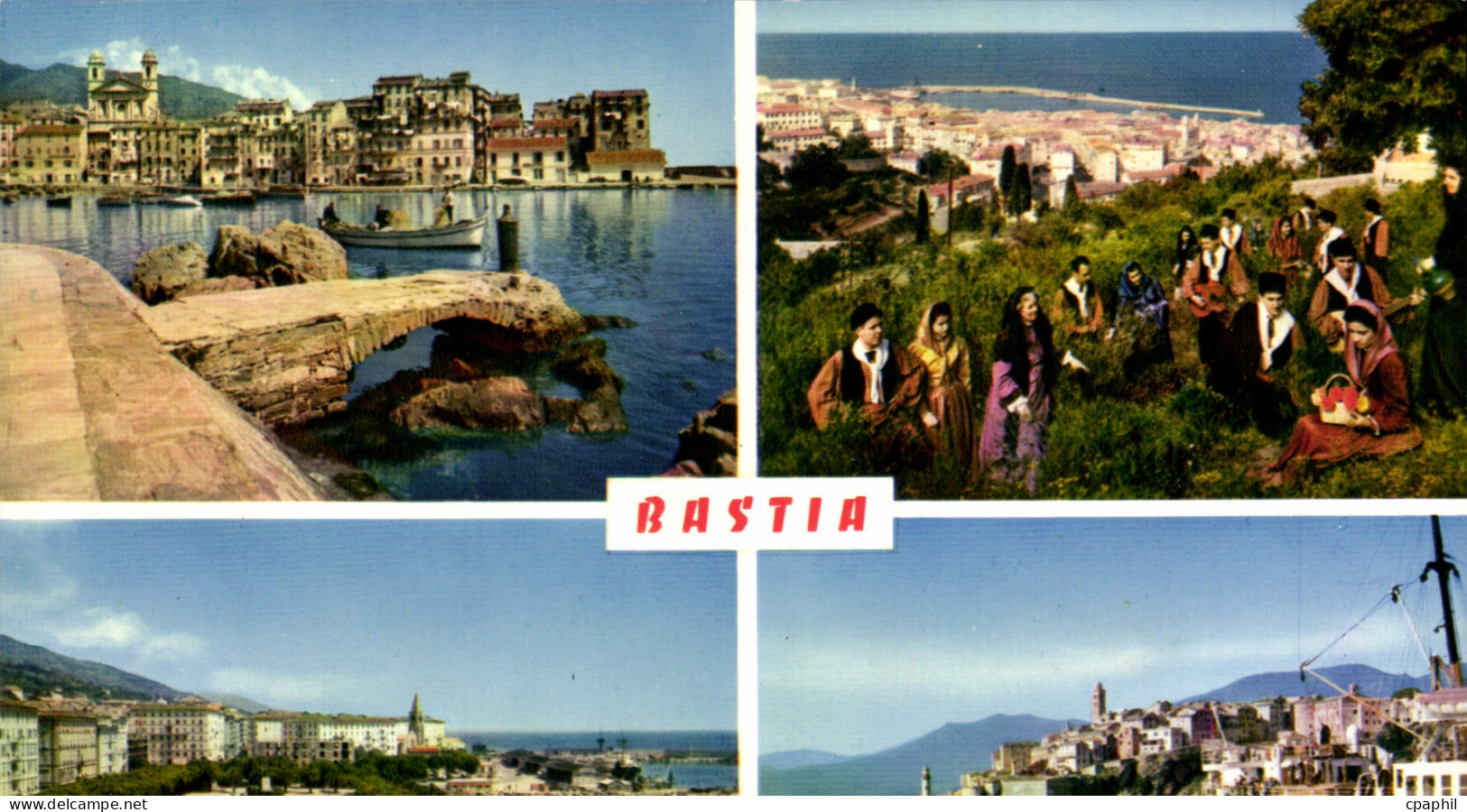 CPSM Bastia Souvenir De