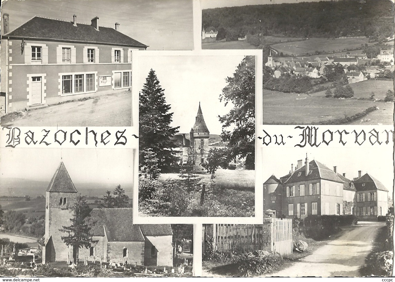 CPSM Bazoches-du-Morvan - vues multiples