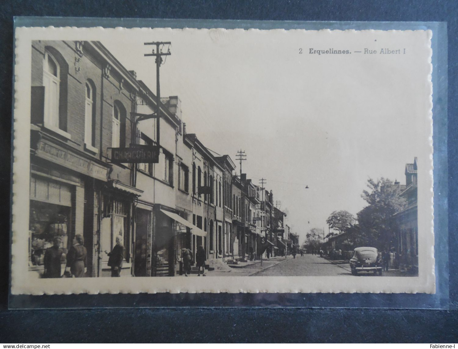 CPSM - Belgique - Erquelinnes - Rue Albert I1