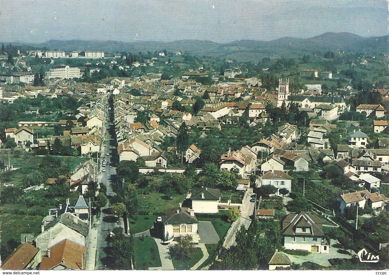 CPSM Belley Vue générale aérienne