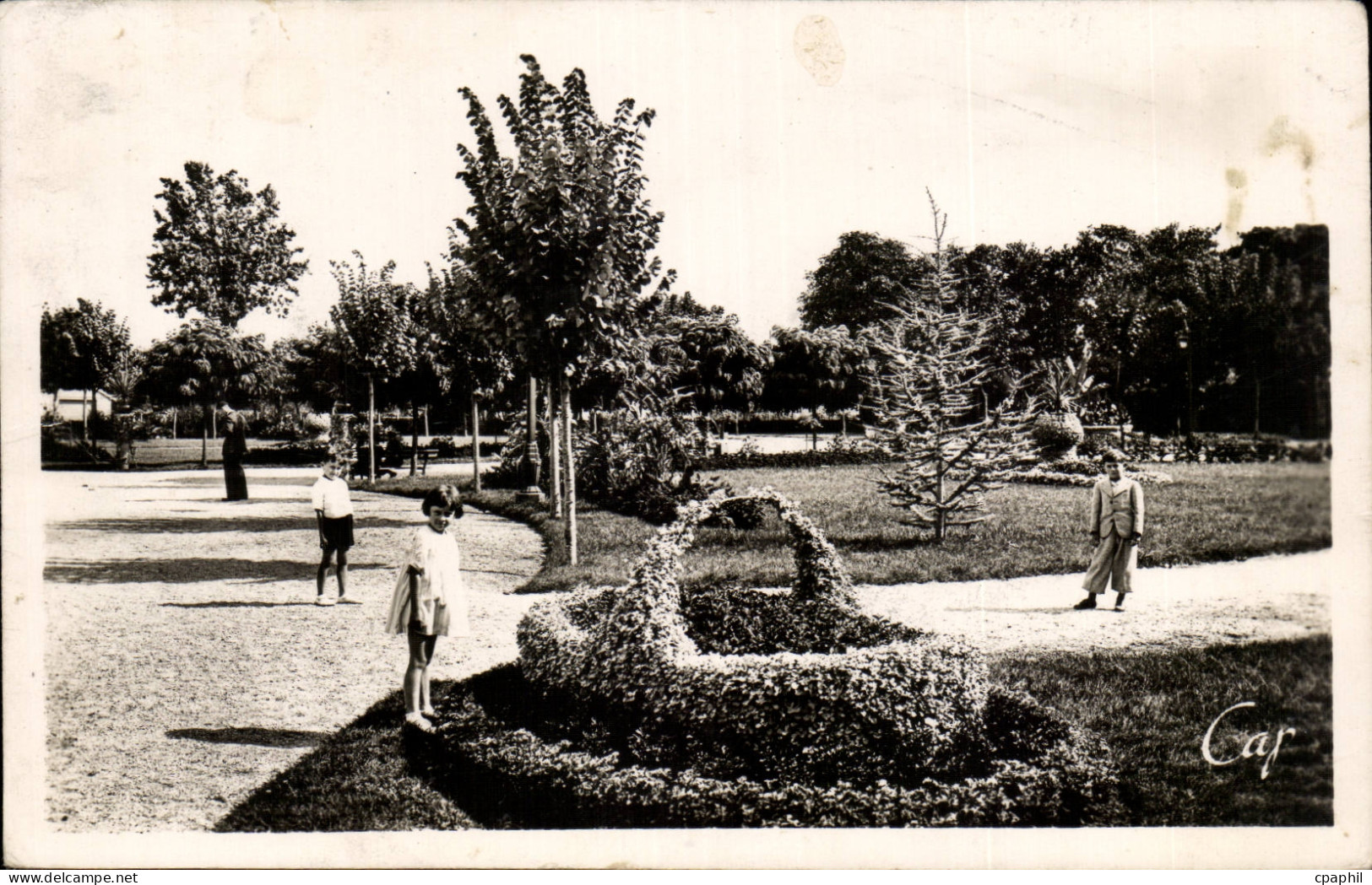 CPSM Bergerac Parc Jean Jaures