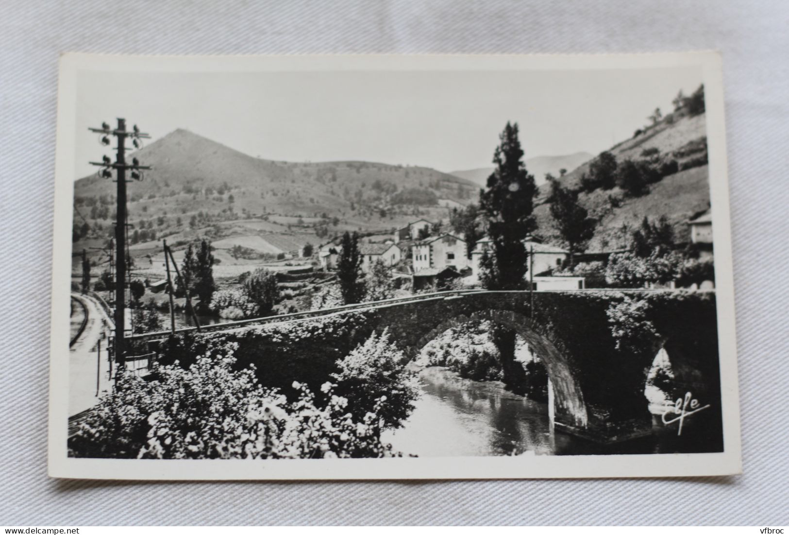 Cpsm, Bidarray, pont pittoresque, Pyrénées Atlantiques 64