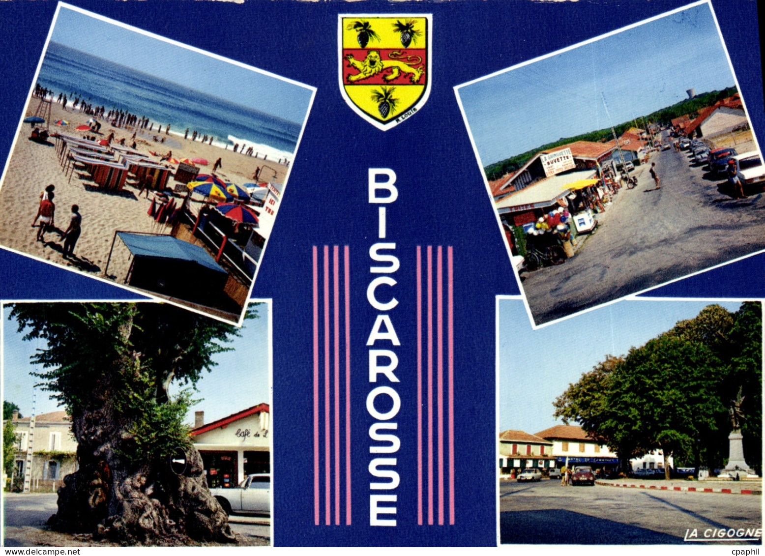 CPSM Biscarrosse Landes Divers aspects
