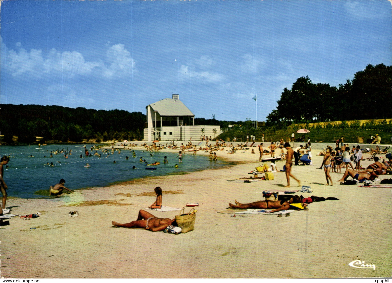 CPSM Bois le Roi (S et M) Base de Loisirs La Plage