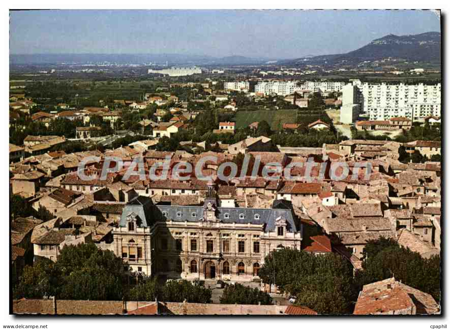 CPSM Bollene La Mairie Vue Panoramique