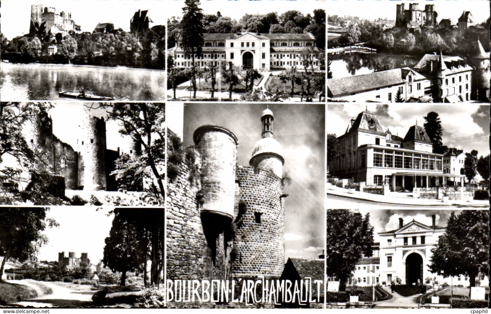 CPSM Bourbon l'Archambault