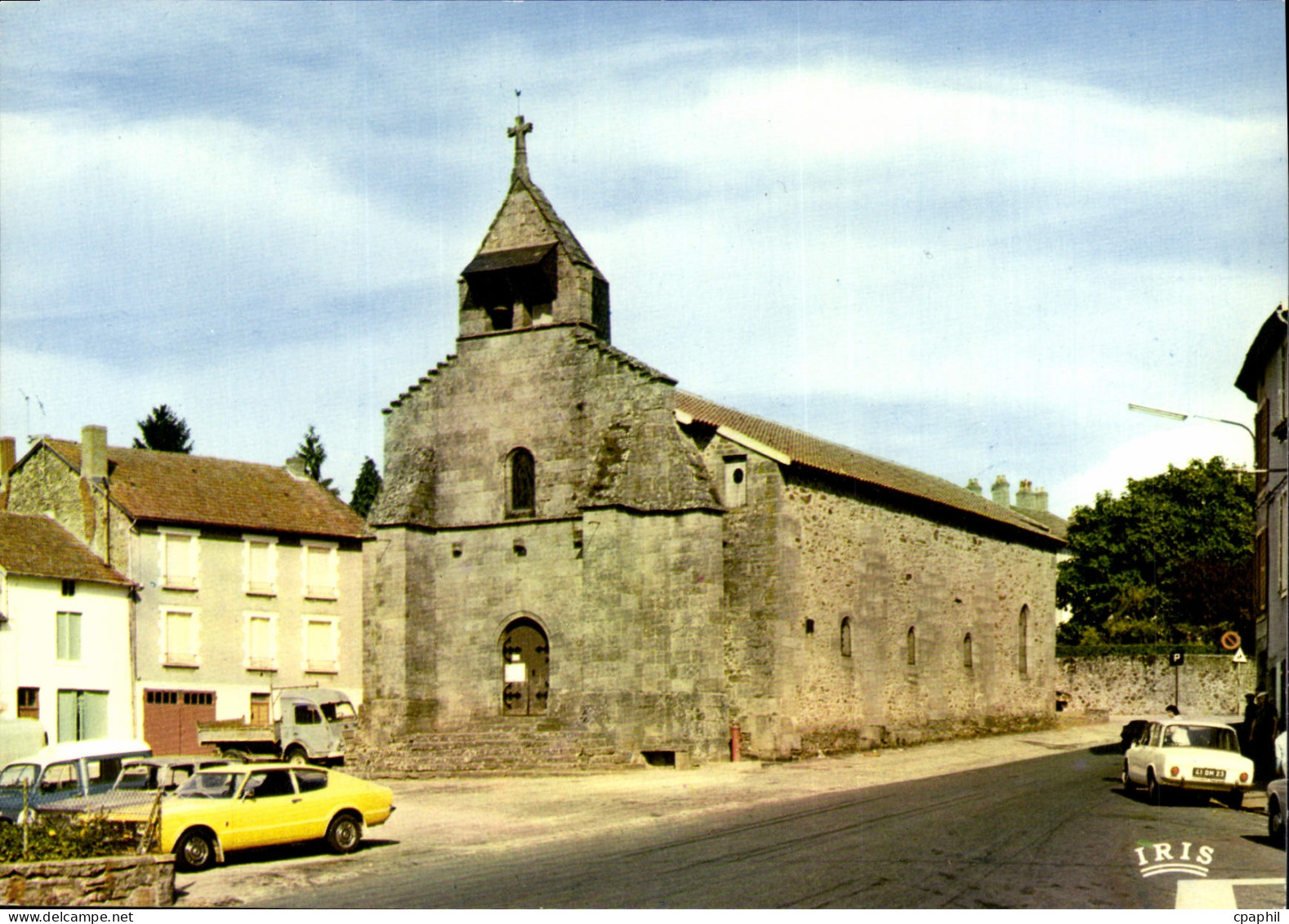 CPSM BOURGANEUF église Saint-Pierre