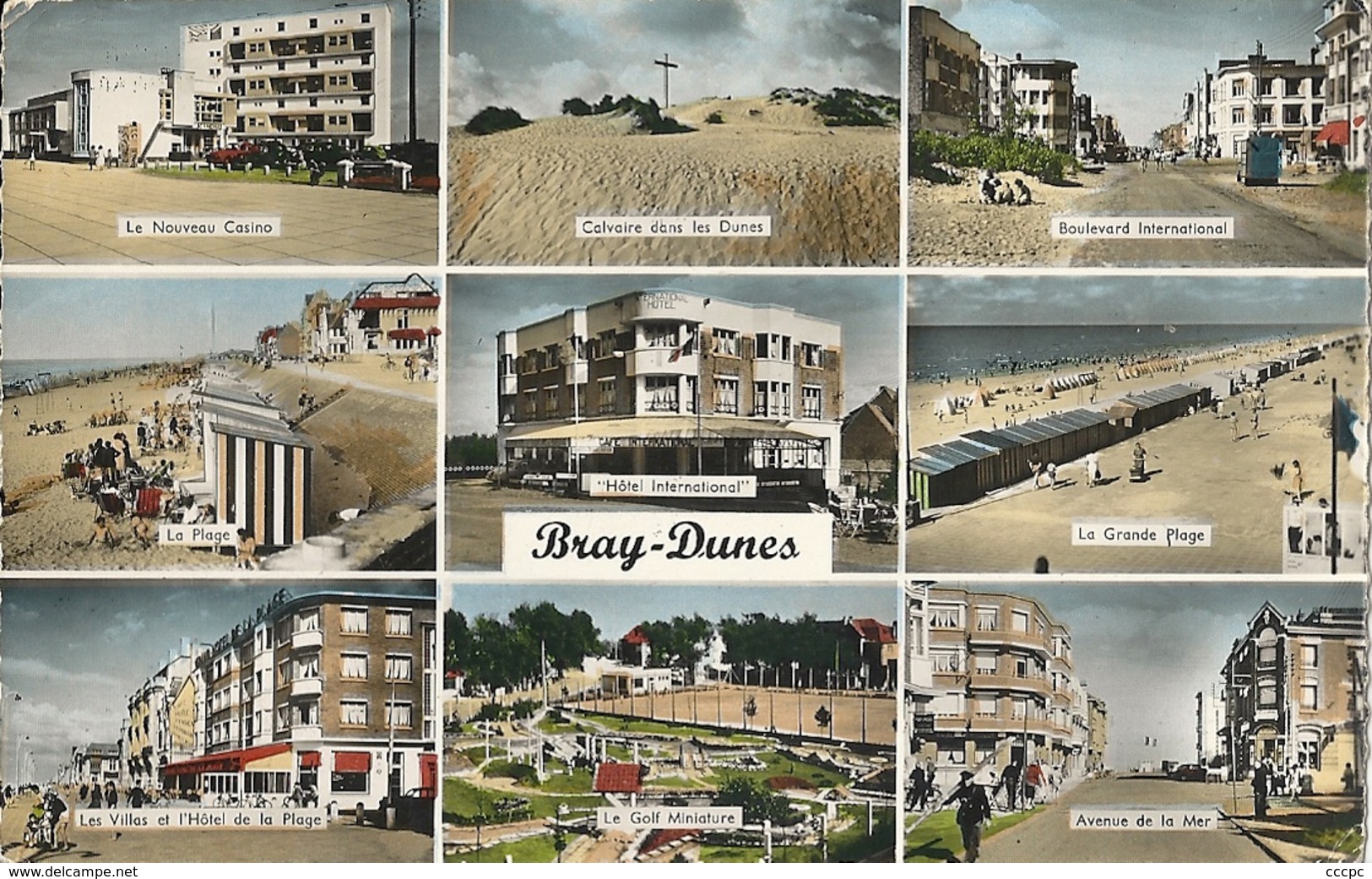 CPSM Bray-Dunes Vues multiples
