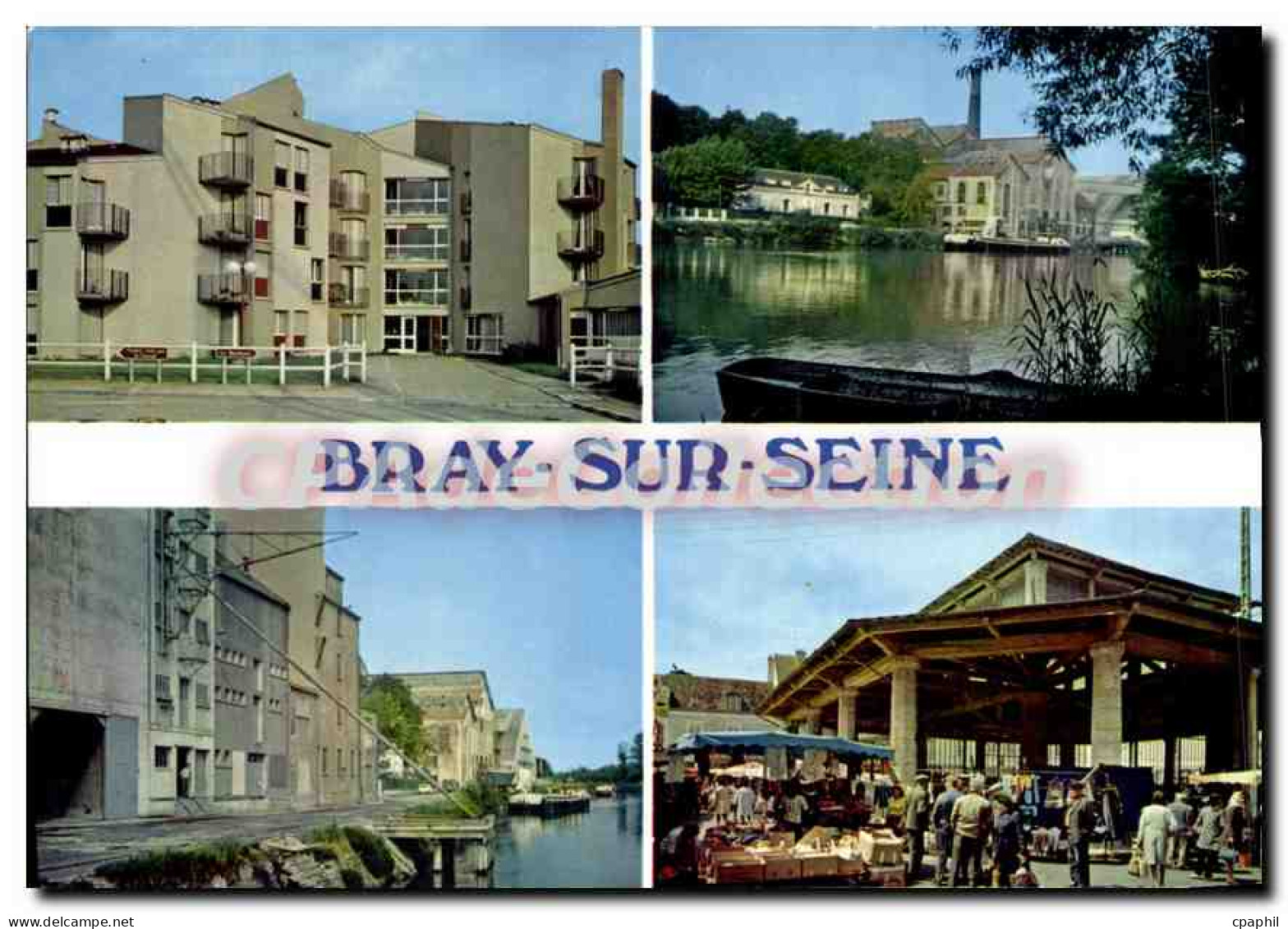 CPSM Bray sur Seine (S et M)
