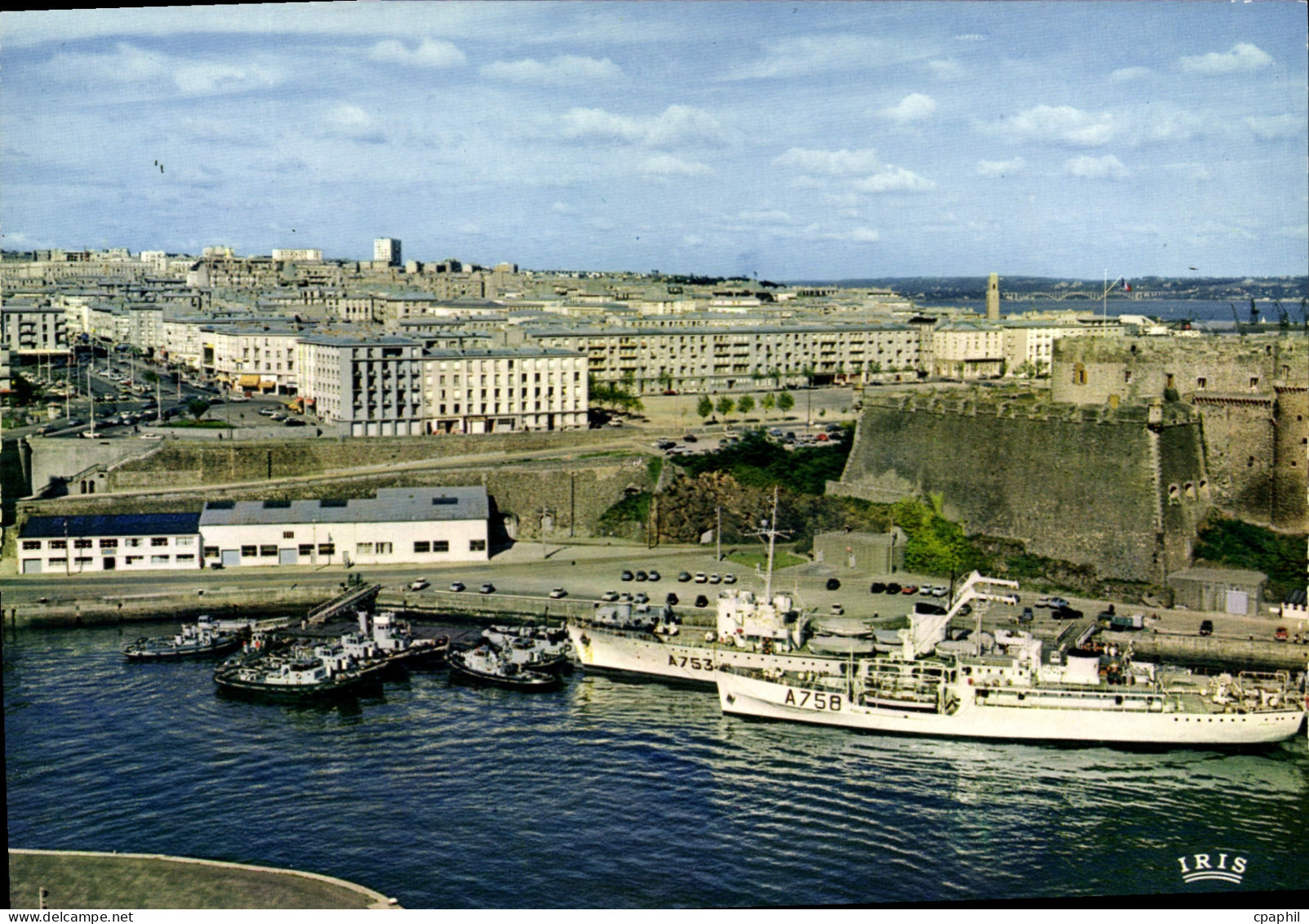CPSM Brest Vue Generale