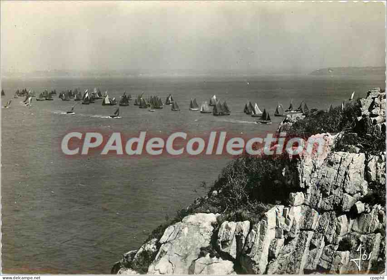 CPSM Bretagne Roscanvel Ile Longue