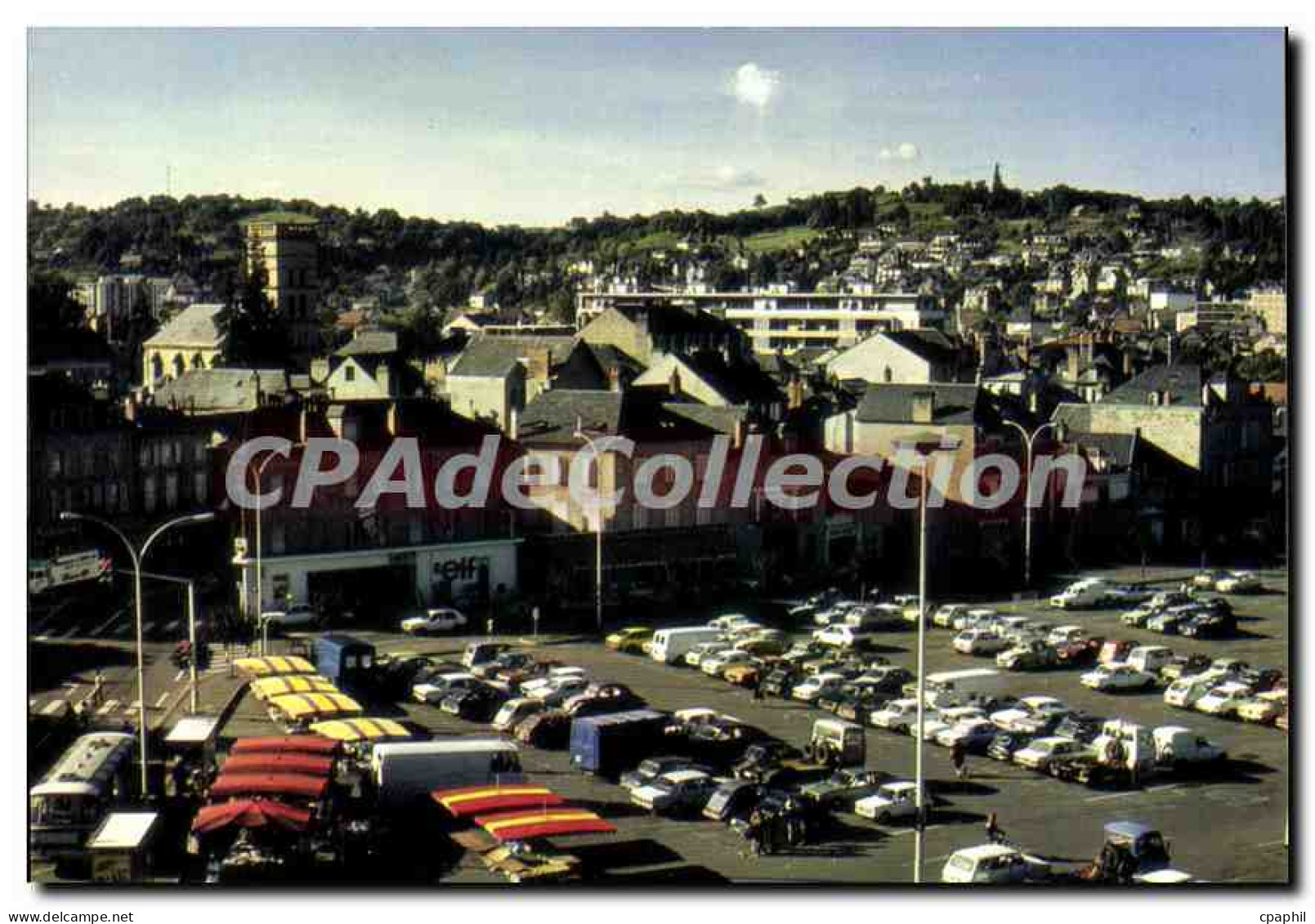 CPSM Brive La Gaillarde La Place Du 14 juillet