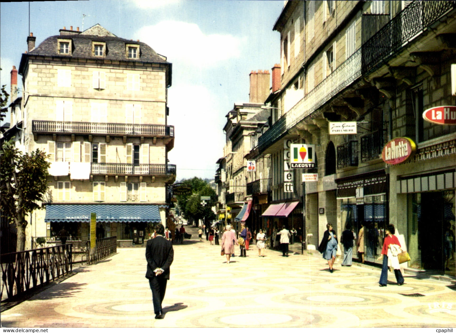 CPSM Brive La Gaillarde Rue Pietonniere