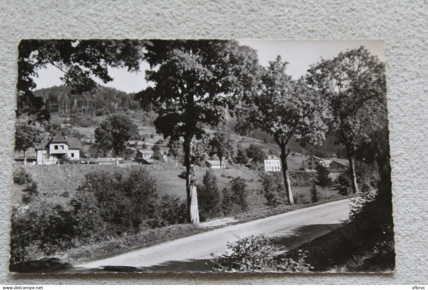 Cpsm, Bussang, le Séchenat et l'hôtel Bellevue, Vosges 88